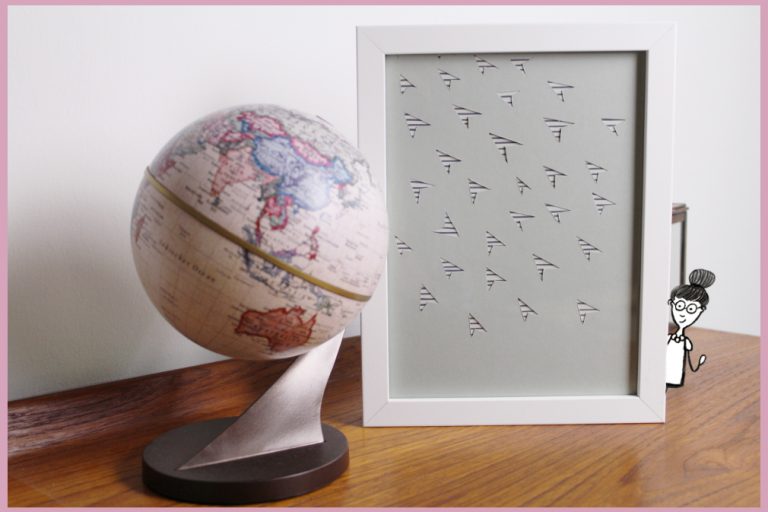 Papierflieger Scherenschnitt basteln mit frau friemel Papierflieger Scherenschnitt basteln mit frau friemel