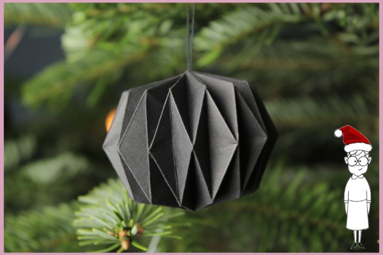 Weihnachtsbaumschmuck aus Papier basteln mit frau friemel Weihnachtsbaumschmuck aus Papier basteln mit frau friemel