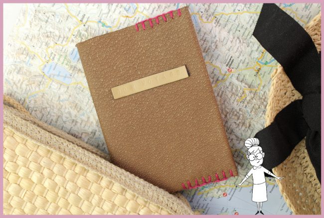 Leder Reisepasshülle nähen frau friemel Leder Reisepasshülle nähen frau friemel