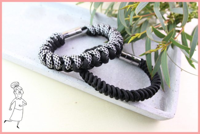 DIY Schlingenarmband flechten DIY Schlingenarmband flechten