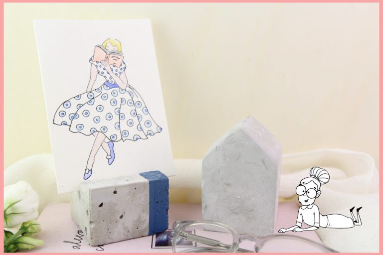 Betonfotohalter selber machen mit frau friemel Betonfotohalter selber machen mit frau friemel