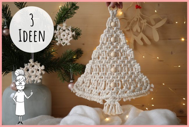 Makramee-Tannenbaum-Anleitungen Makramee-Tannenbaum-Anleitungen
