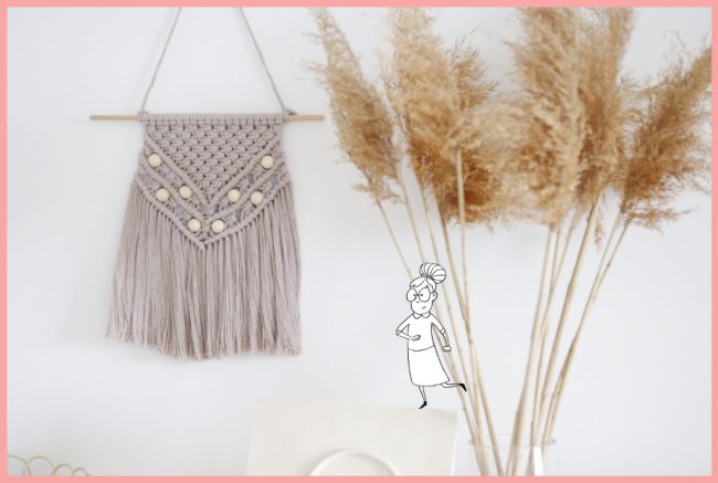 DIY Makramee-Wandbehang für Anfänger DIY Makramee-Wandbehang für Anfänger