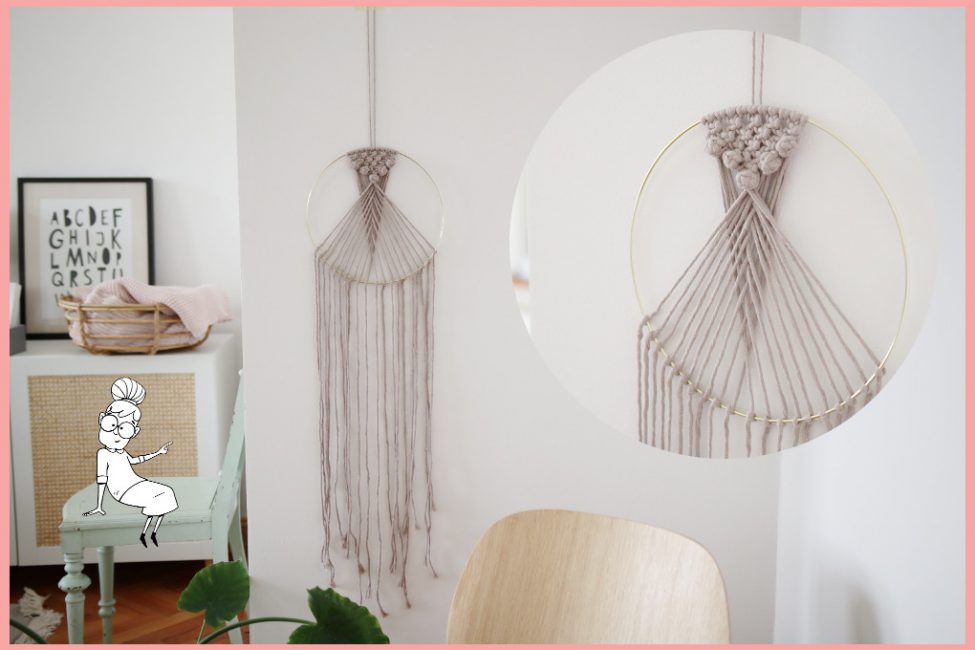 Makramee Traumfänger selber machen