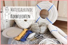 Korbflechten Material Grundkurs