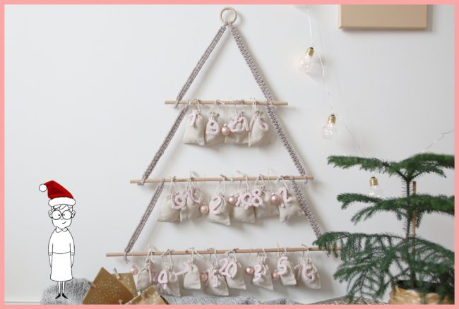 DIY Adventskalender zum Befüllen DIY Adventskalender zum Befüllen