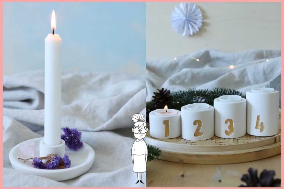 Raysin Kerzenhalter selber machen