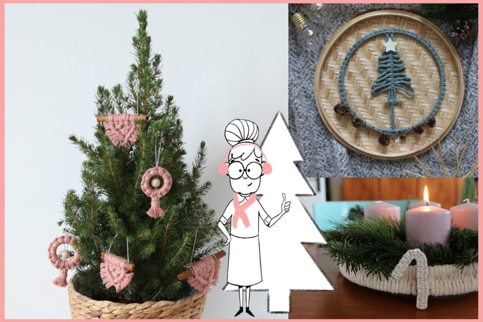 Makramee Weihnachten Anleitungen