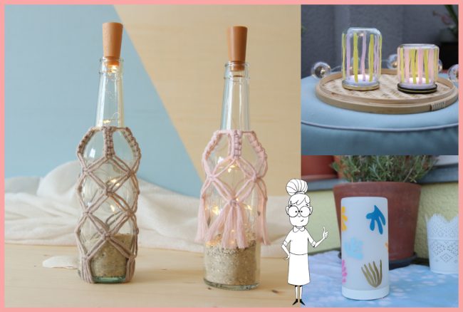 Balkonbeleuchtung – 3 DIY-Anleitungen Balkonbeleuchtung - 3 DIY-Anleitungen