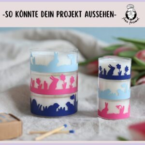 Plotterdatei Kerzensticker Ostern