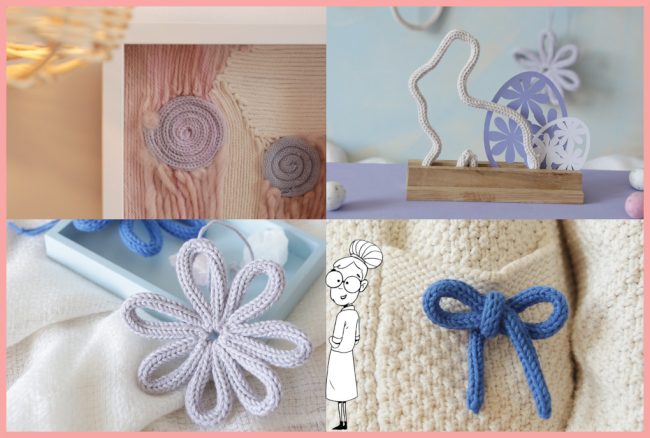 Strickmühle-Anleitung uns Strickschlauch-Ideen Strickmühle-Anleitung uns Strickschlauch-Ideen