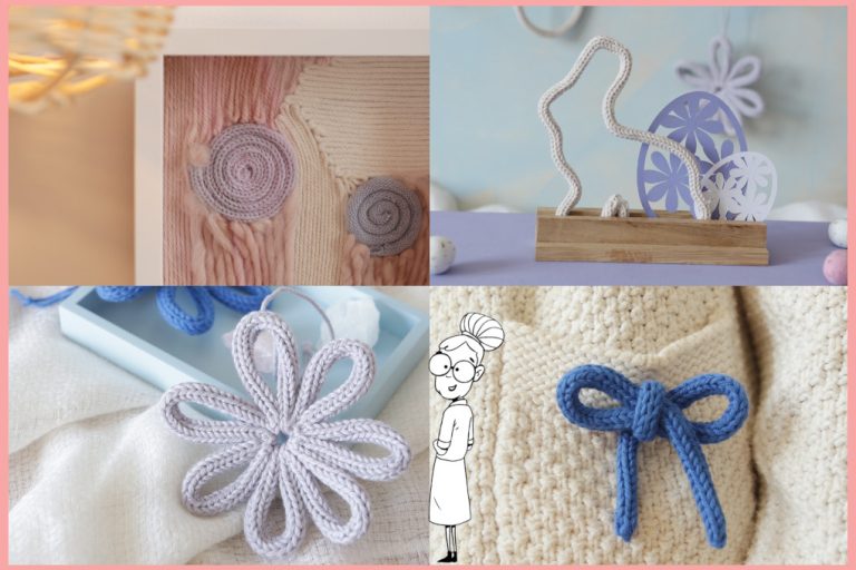 Strickmühle-Anleitung uns Strickschlauch-Ideen Strickmühle-Anleitung uns Strickschlauch-Ideen