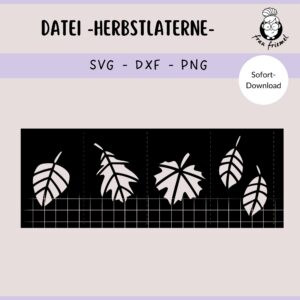 Plotterdatei Herbstlaterne