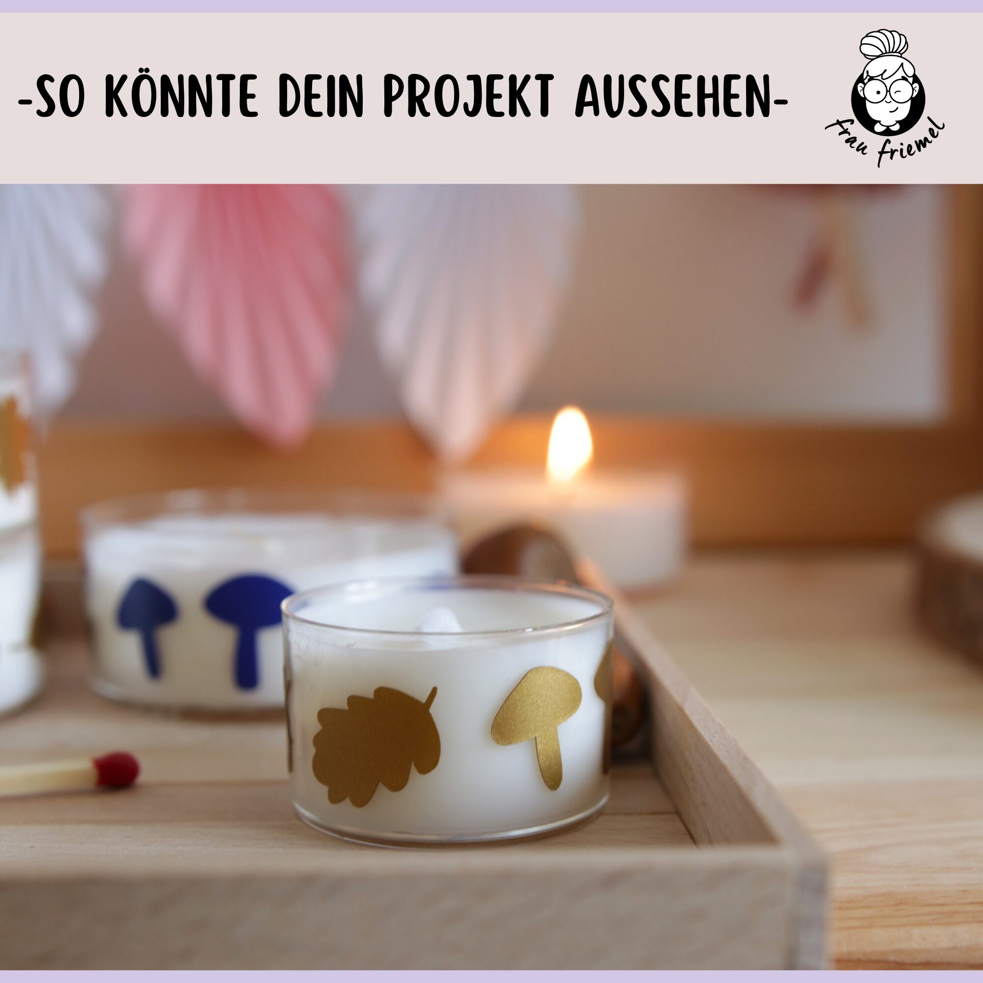 Plotterdatei Kerzensticker Herbst – Bild 3