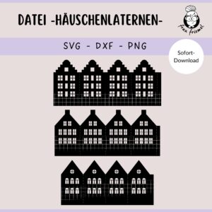 Plotterdatei Häuschenlaterne