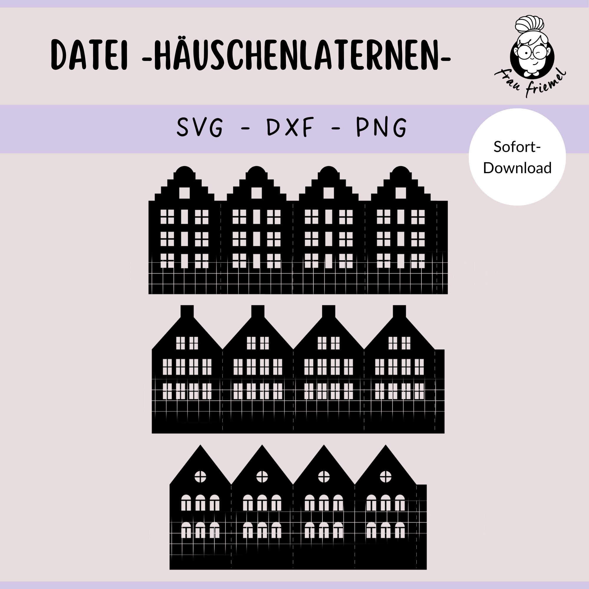 Plotterdatei Häuschenlaterne