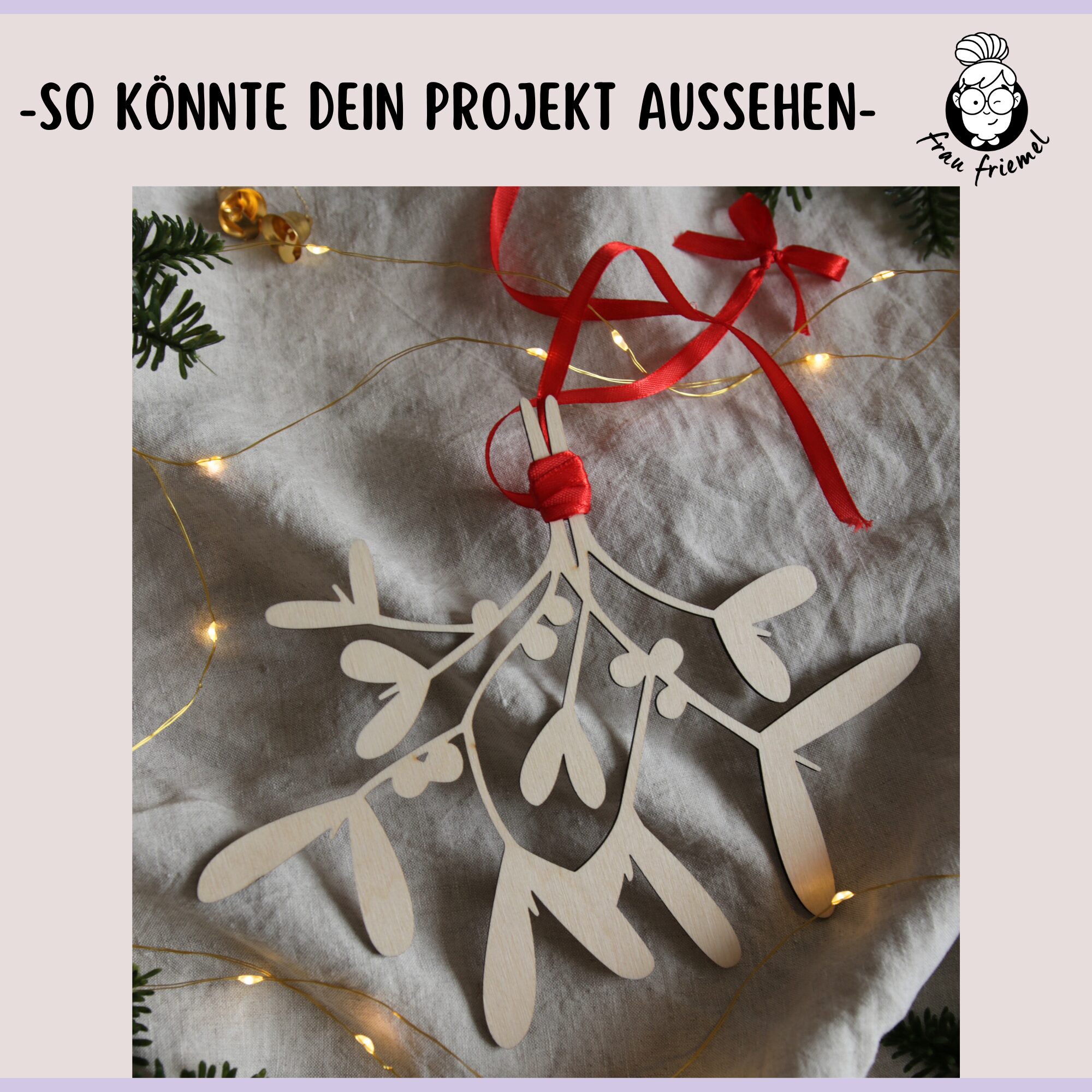 Laserdatei Mistelzweig