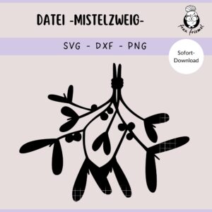 Plotterdatei Mistelzweig