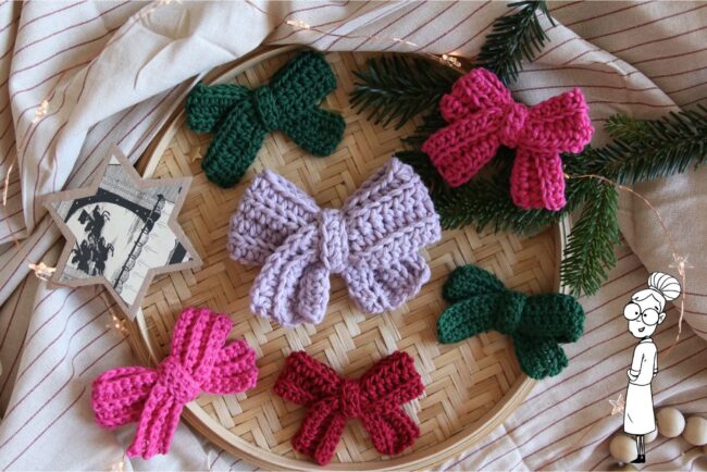 Häkelschleife Anleitung Häkelschleife Anleitung