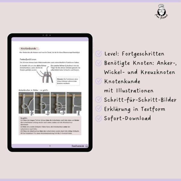 Makramee Blumenampel PDF Next Level Makramee Blumenampel PDF Next Level